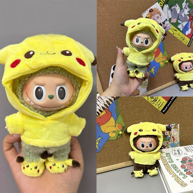 Baby Clothing Set - 15 17cm pour poupée Labubu dessin