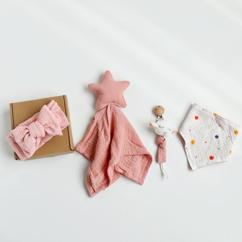 Newborn Gift Set - Coffret cadeau soins pour nourrissons, 4
