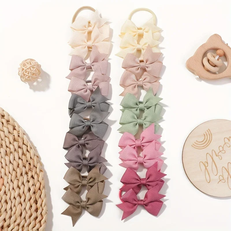 Newborn Gift Set - 20 pièces/ensemble 2.1 pouces joli bandeau