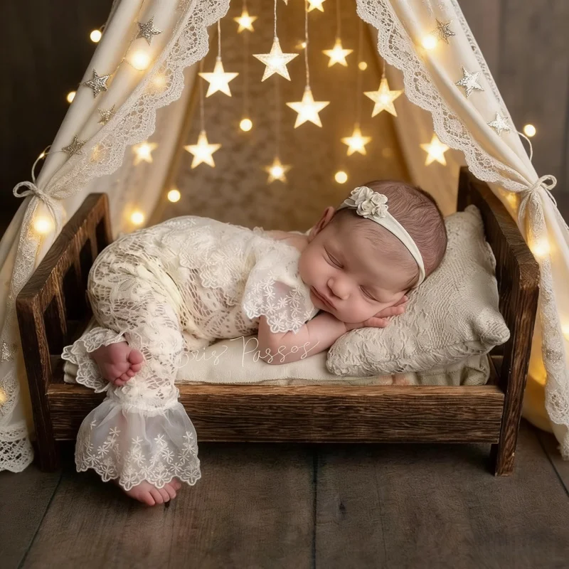 Baby Clothing Country - Ensemble 1 pièce en dentelle à