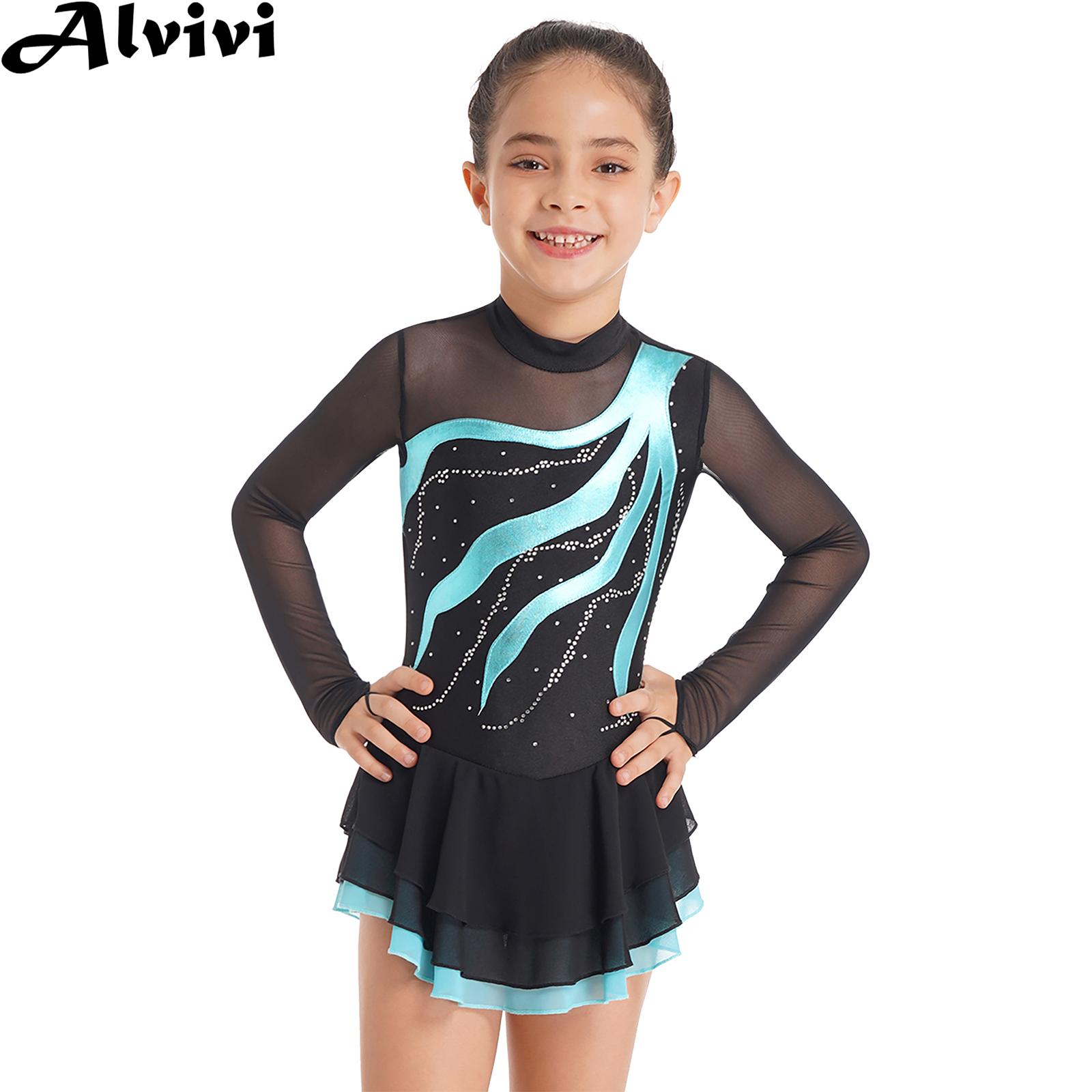 Baby Tutu Skirt - Vêtements de patinage artistique pour filles,