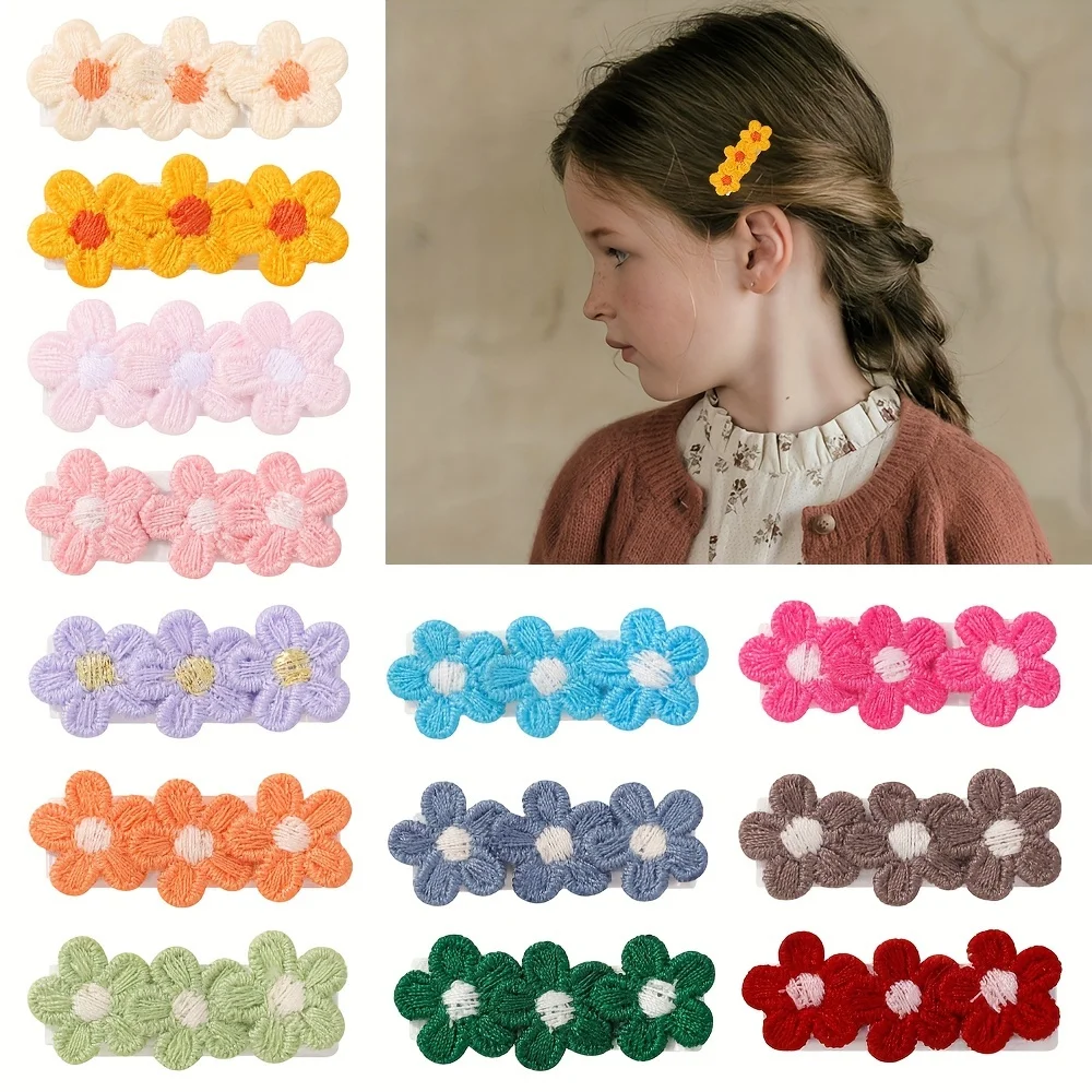 Newborn Gift Set - 10 pièces/ensemble bébé Mini fleur pince