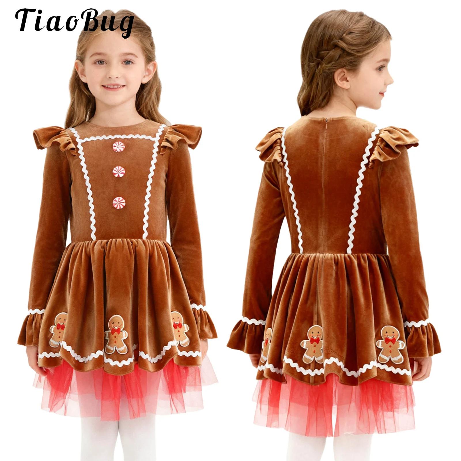 Baby Tutu Skirt - Costume de pain d'épice pour filles,