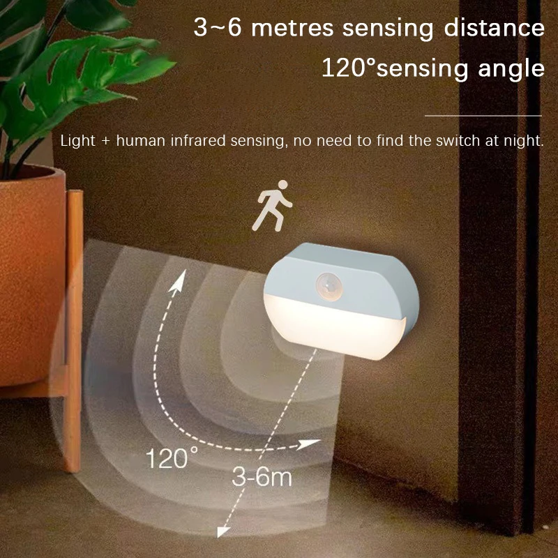 Baby Clothing Cupboard - LED corps humain détection veilleuses chambre