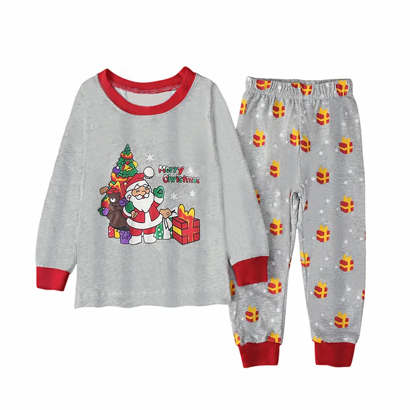 Pyjama gris imprimé père noël  - Baby Clothing Set avis et prix