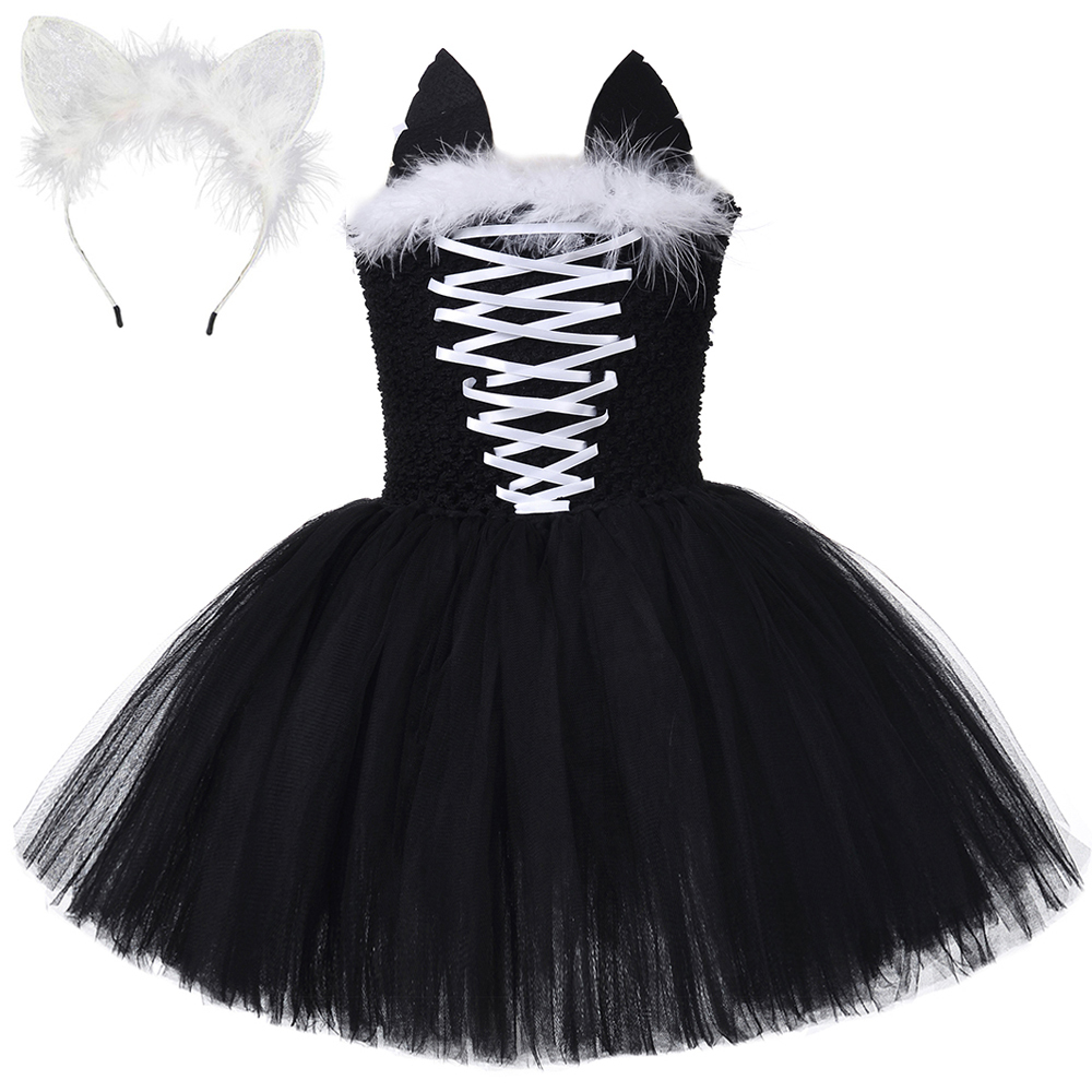 Robe tutu chat noir pour fille - Baby Tutu Skirt avis et prix