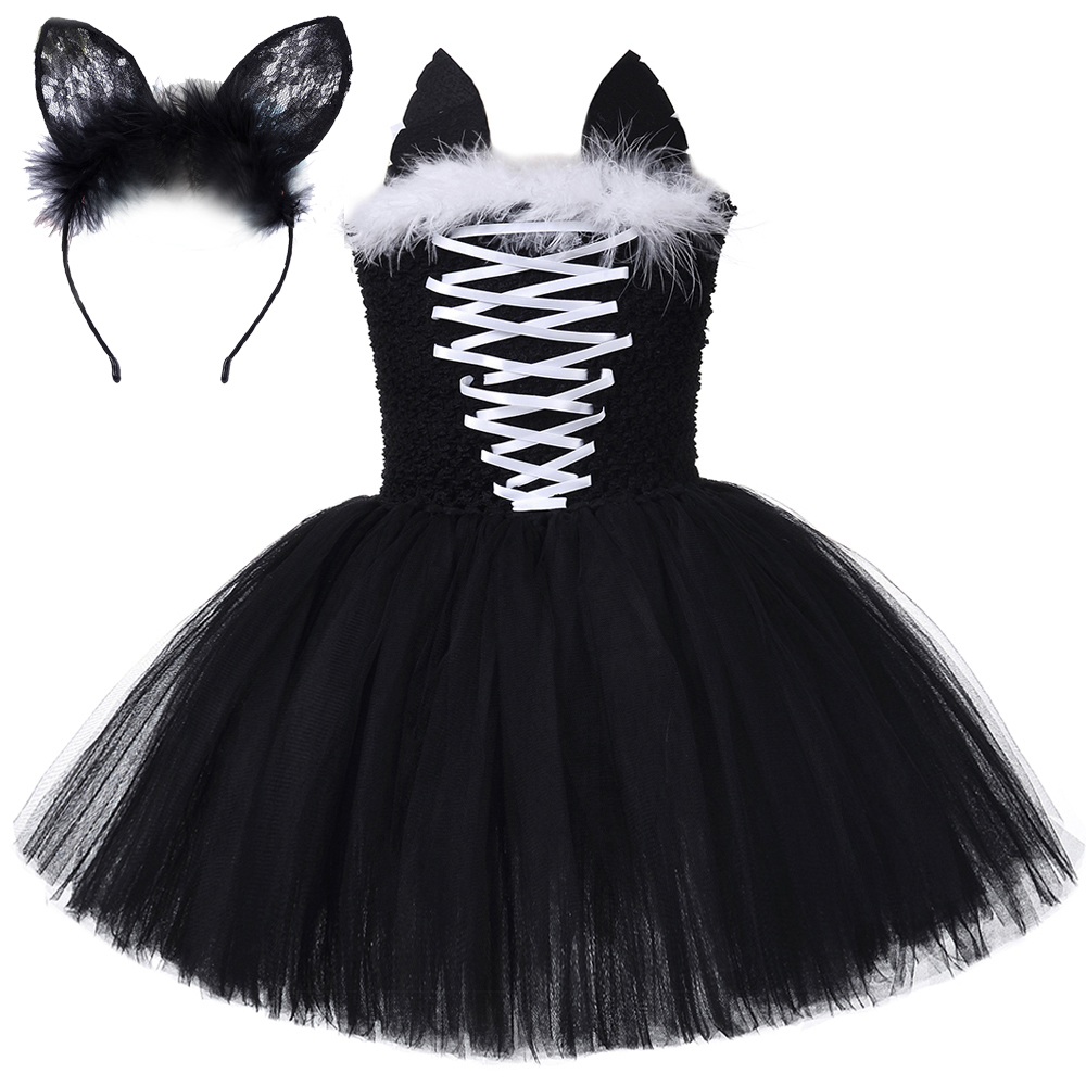 Robe tutu chat noir pour fille - Baby Tutu Skirt avis et prix
