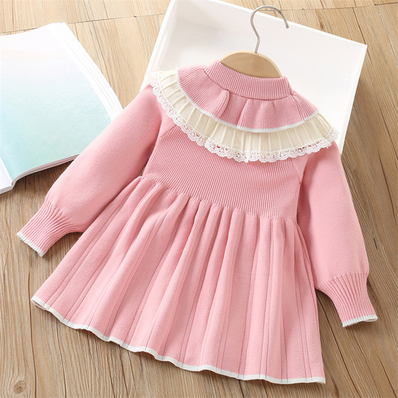 Bébé filles robe tricotée enfa - Baby Clothing Jumper avis et prix