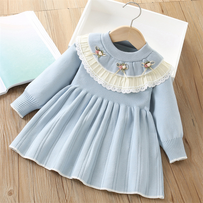 Bébé filles robe tricotée enfa - Baby Clothing Jumper avis et prix