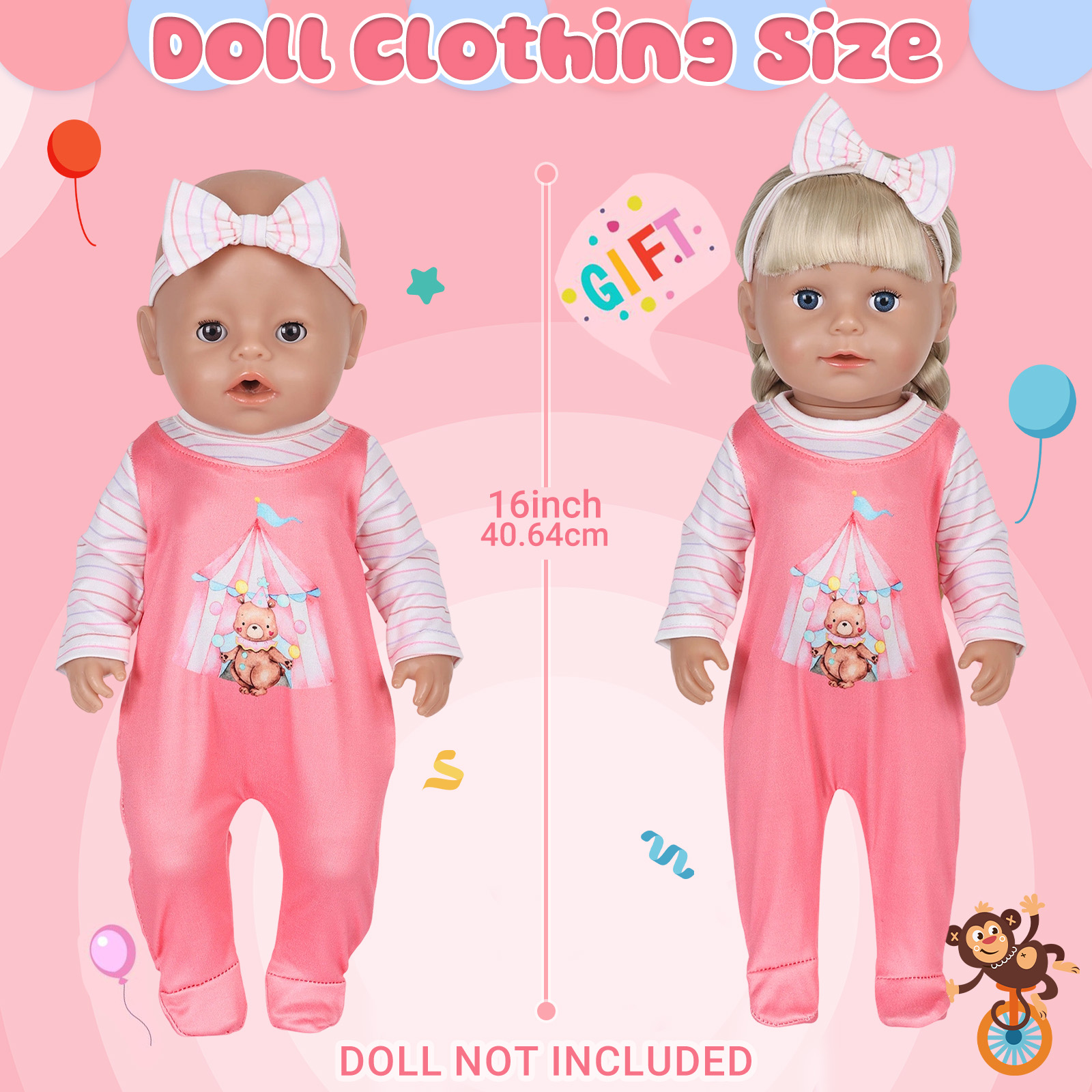 Vêtements de poupée pour poupé - Baby Clothing Set avis et prix