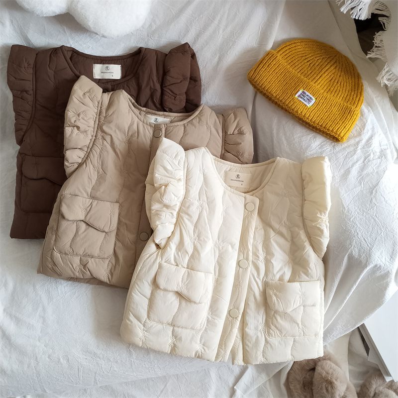 Gilet chaud sans manches pour  - Knit Cardigan Infant avis et prix