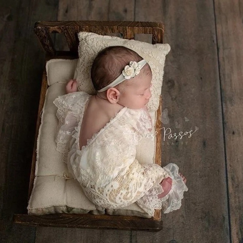 Ensemble 1 pièce en dentelle à - Baby Clothing Country avis et prix