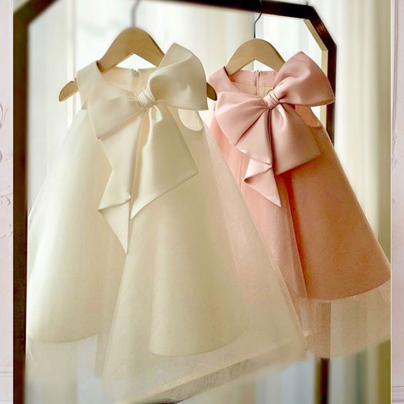 Robe d'été à gros nœud pour pe - Baby Clothing Set avis et prix