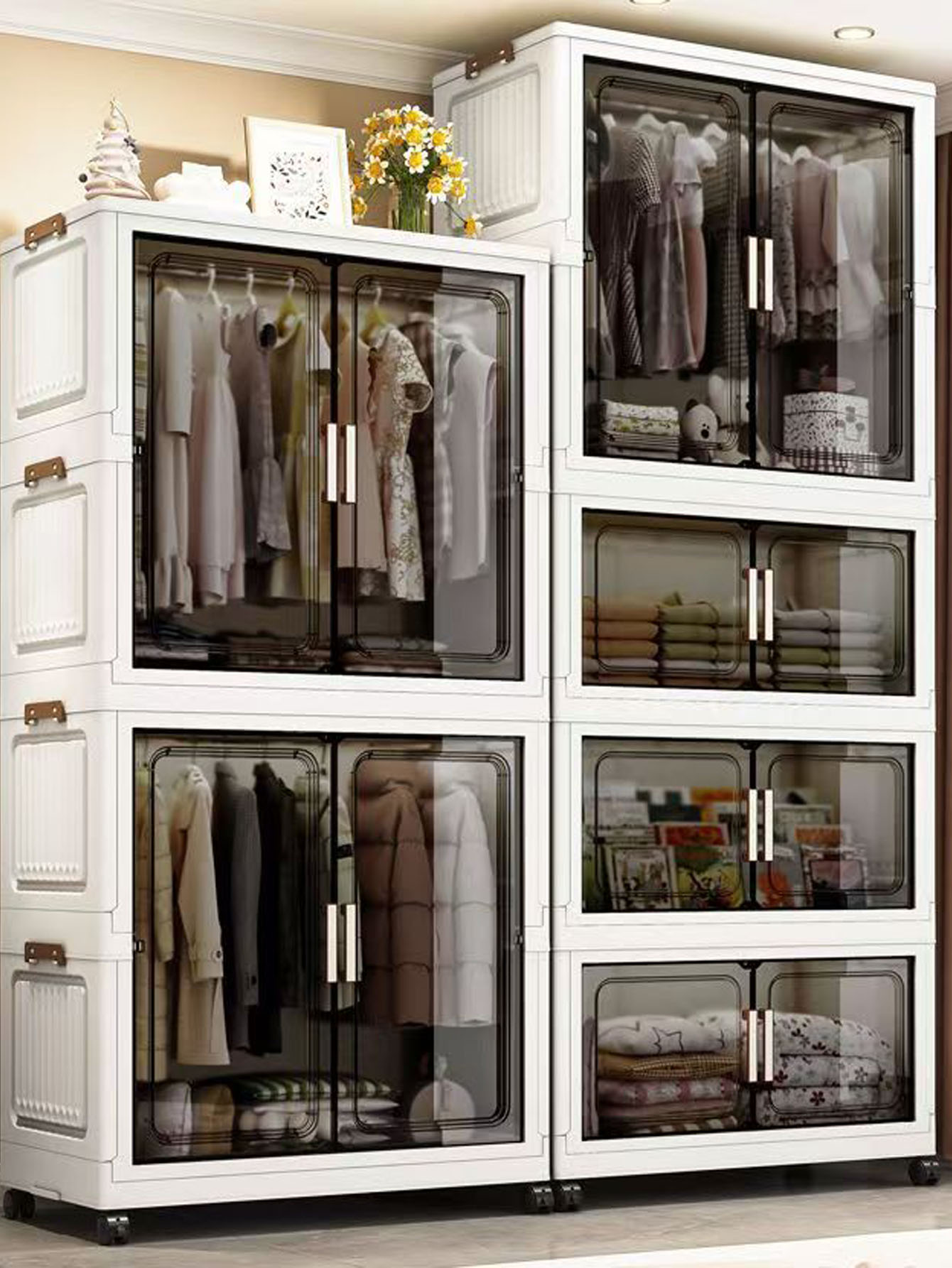 Armoire de rangement pliable é - Baby Clothing Cupboard avis et prix