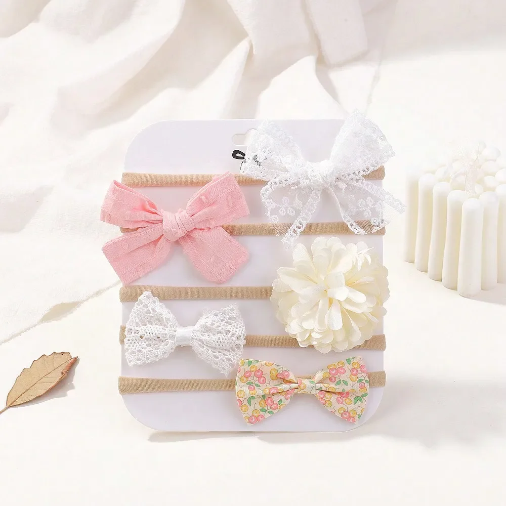 5 pièces/ensemble bébé bandeau - Newborn Gift Set avis et prix