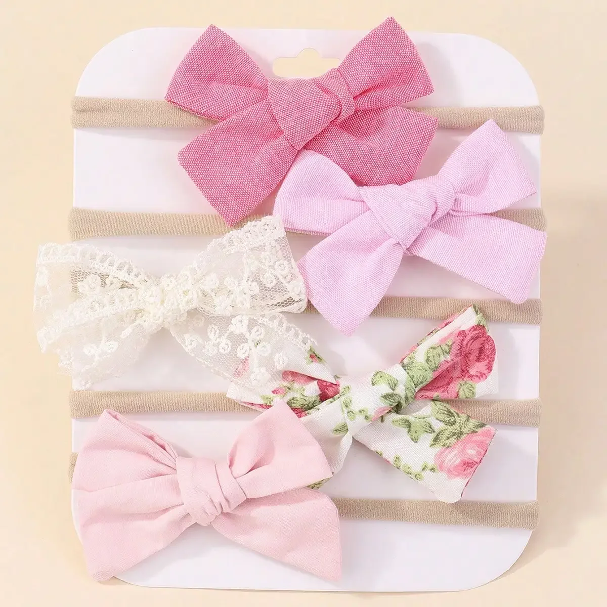5 pièces/ensemble bébé bandeau - Newborn Gift Set avis et prix