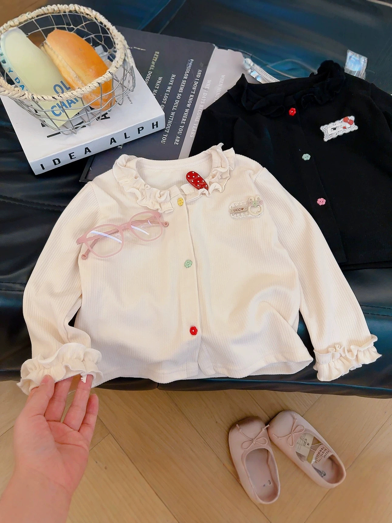 T-shirt à manches longues pour - Knit Cardigan Infant avis et prix