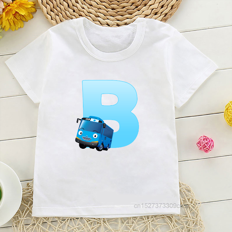 T-shirt Kawaii avec lettres A  - Baby Clothing Sale avis et prix