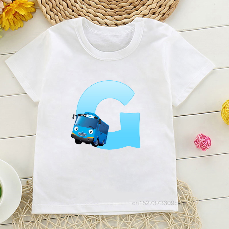 T-shirt Kawaii avec lettres A  - Baby Clothing Sale avis et prix